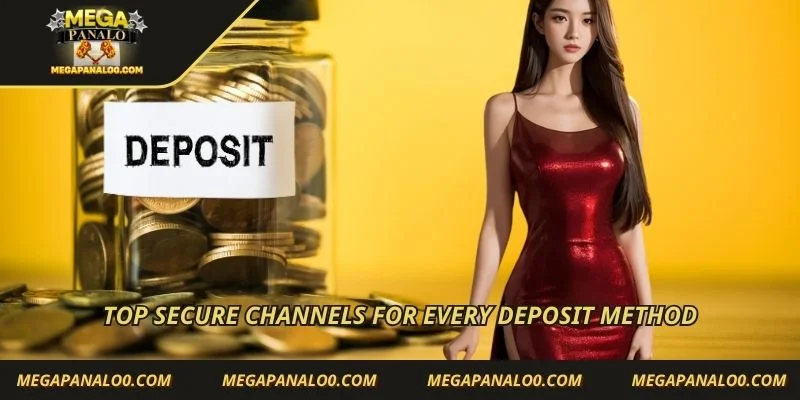 Top secure channels for every deposit method