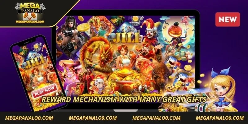 Reward mechanism with many great gifts