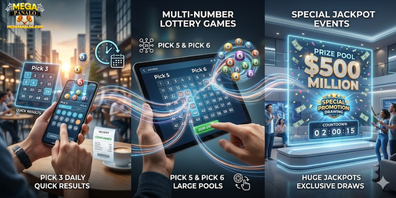 Types of Lottery Games Available